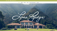 Desktop Screenshot of lonaridge.com